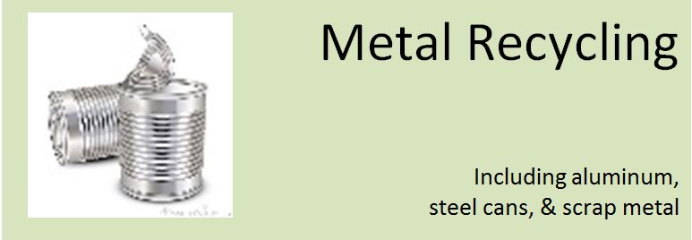The different types of metal that can be recycled